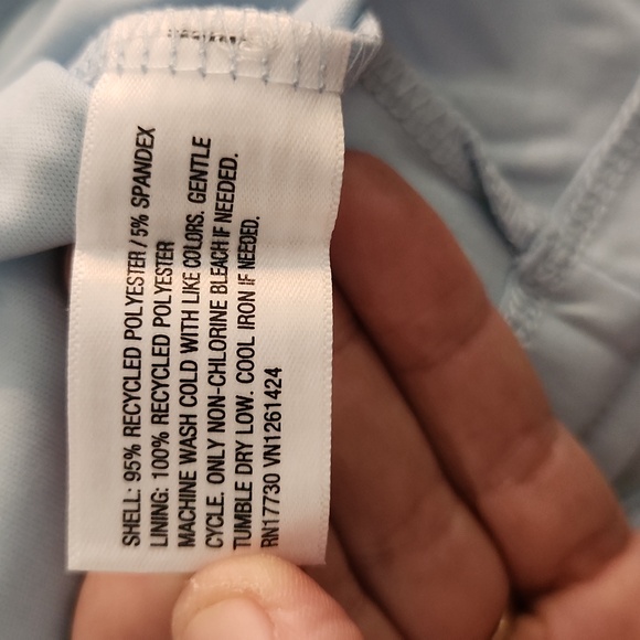 Wild Fable Light Blue Sequin One Shoulder Dress, Size Large - Picture 5 of 5